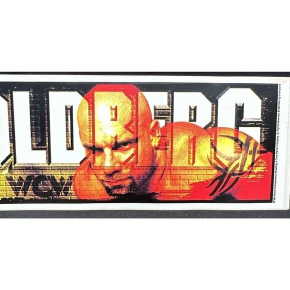 Vintage Retro WCW NWO Bill Goldberg Who’s Next Bumper Sticker - Picture 3 of 4